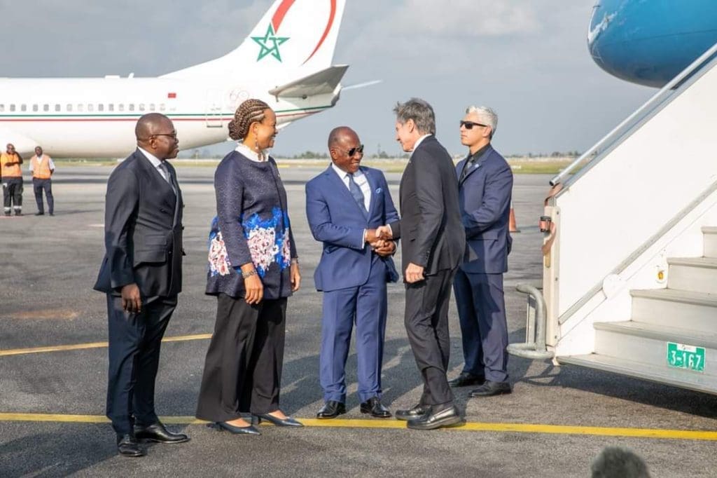 Le Secrétaire d’Etat américain Anthony Blinken à Abidjan pour 48h