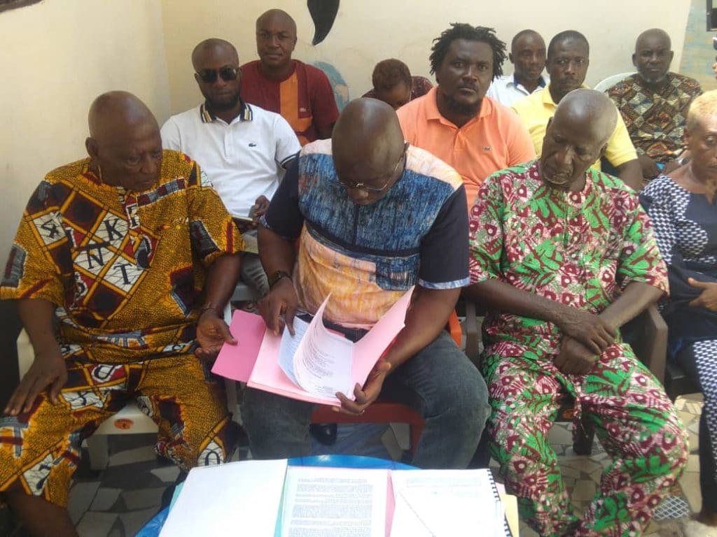 Modeste Grand-Bassam-crise foncière: les propriétaires terriens victimes du projet de lotissement « cité lagunaire » appellent à son annulation