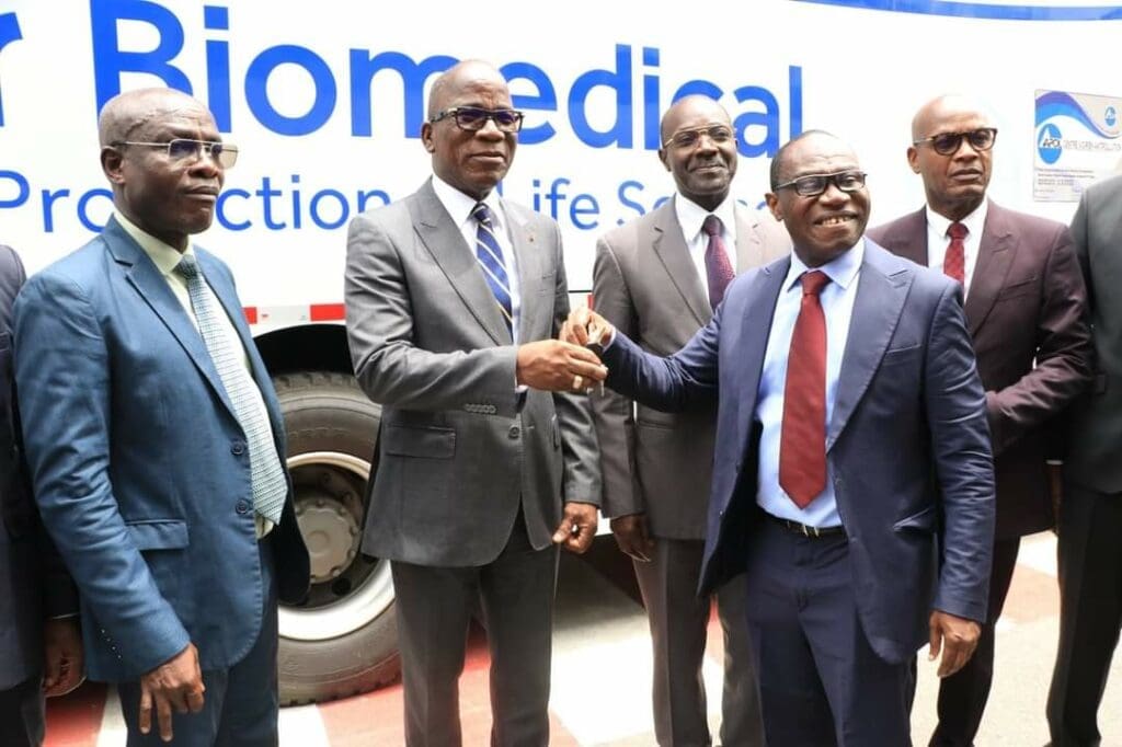 Lutte contre la pollution : Le Ministre Assahoré Konan Jacques réceptionne un important équipement