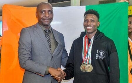 Revenus du championnat du monde de Karaté :Les athlètes Ibrahima Méité et Lawson Late honorés