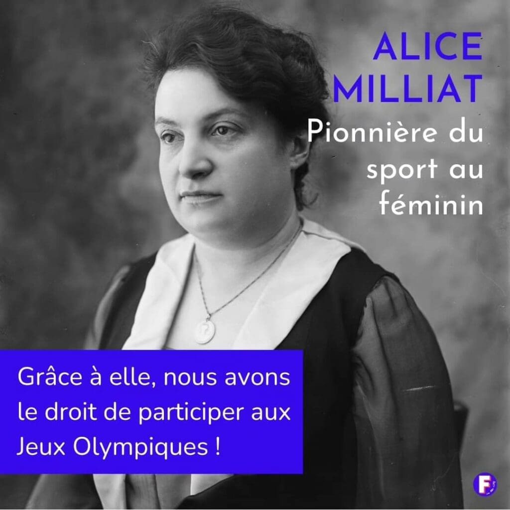 Si les femmes ont le droit de concourir aux Jeux Olympiques, c’est grâce à Alice Milliat, pionnière du sport au féminin