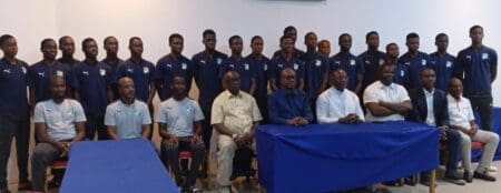 Le Ministre Adjé Silas Metch montre la voie de la victoire aux Elephanteaux