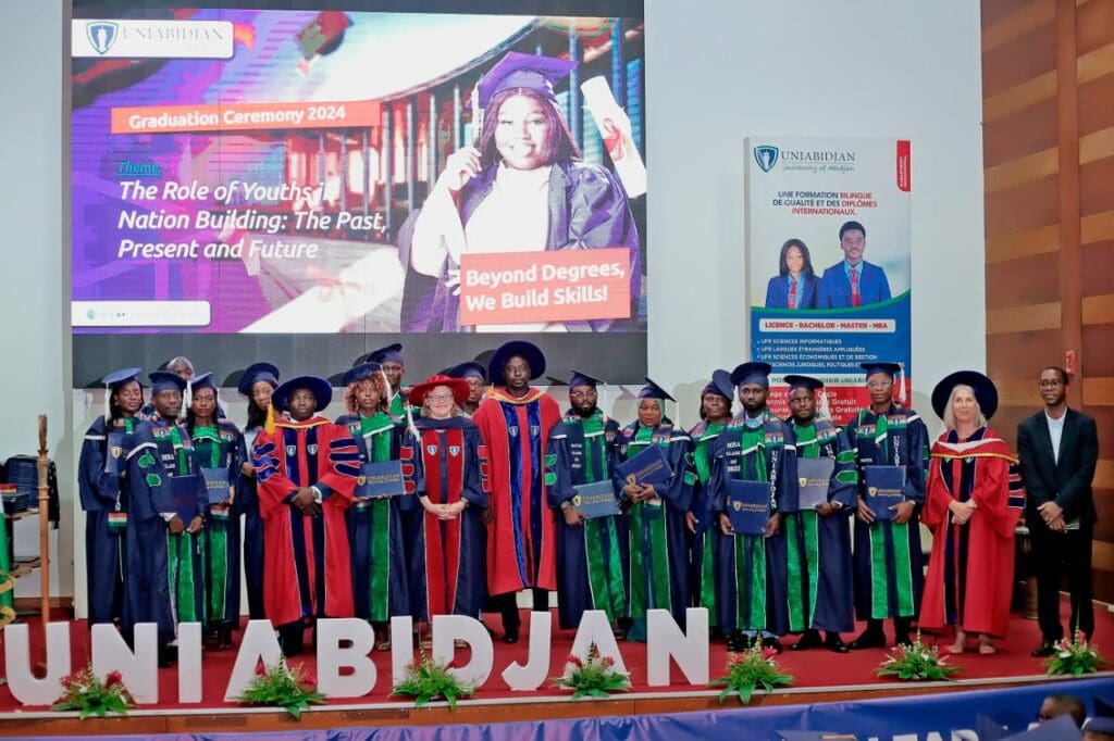 Graduation 2024-UNIABIDJAN :58 Cracks reçoivent leurs diplômes