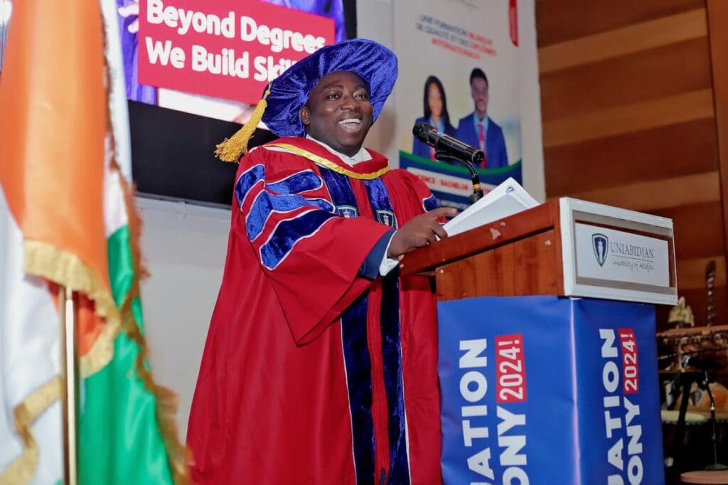 UNIABIDJAN: « Nous rêvons de bâtir notre campus » Oluwatosin Samuel DADA (Vice-président)