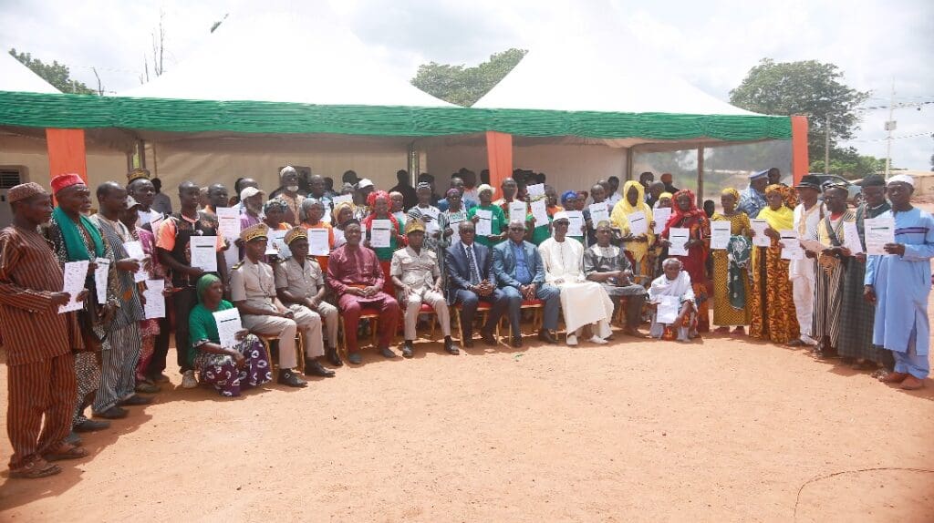 Sécurisation foncière rurale : le PAMOFOR fait également des heureux dans le Bafing