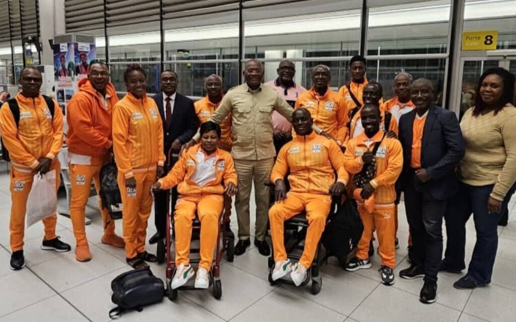 Adjé Silas Metch donne l’onction du gouvernement aux athlètes paralympiques avant leur départ