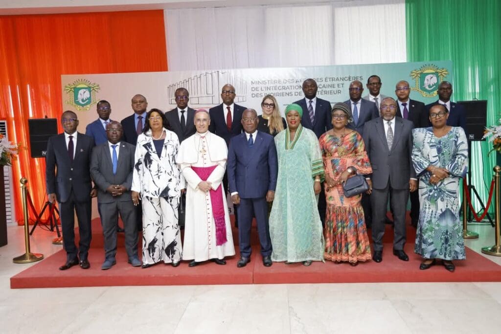 Le Corps Diplomatique accrédité en Côte d’Ivoire présente ses vœux au Ministre des Affaires Étrangères de Côte d’Ivoire