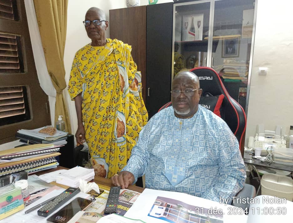 Voeux du nouvel an:Sa majesté MLIMGBI KANGA ASSOUMOU invite les ivoiriens à la paix en cette année électorale