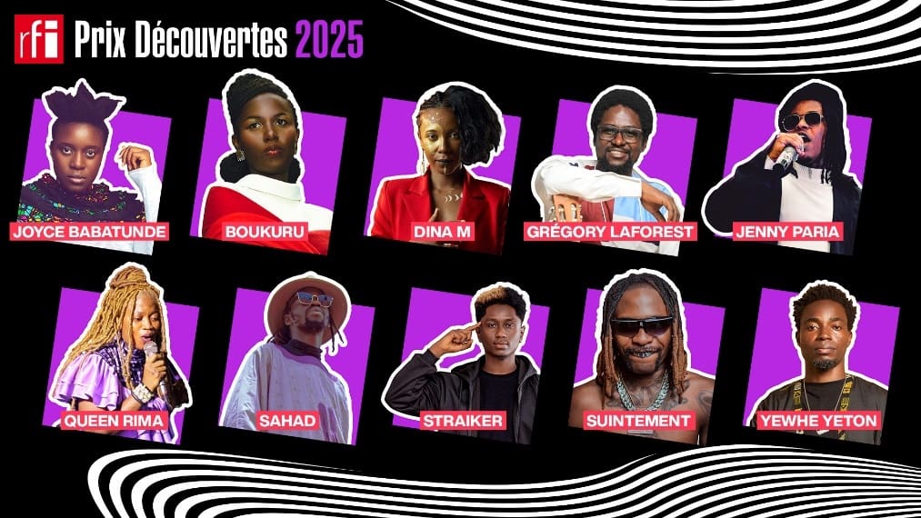 PRIX DÉCOUVERTES RFI 2025 : les 10 finalistes dévoilés