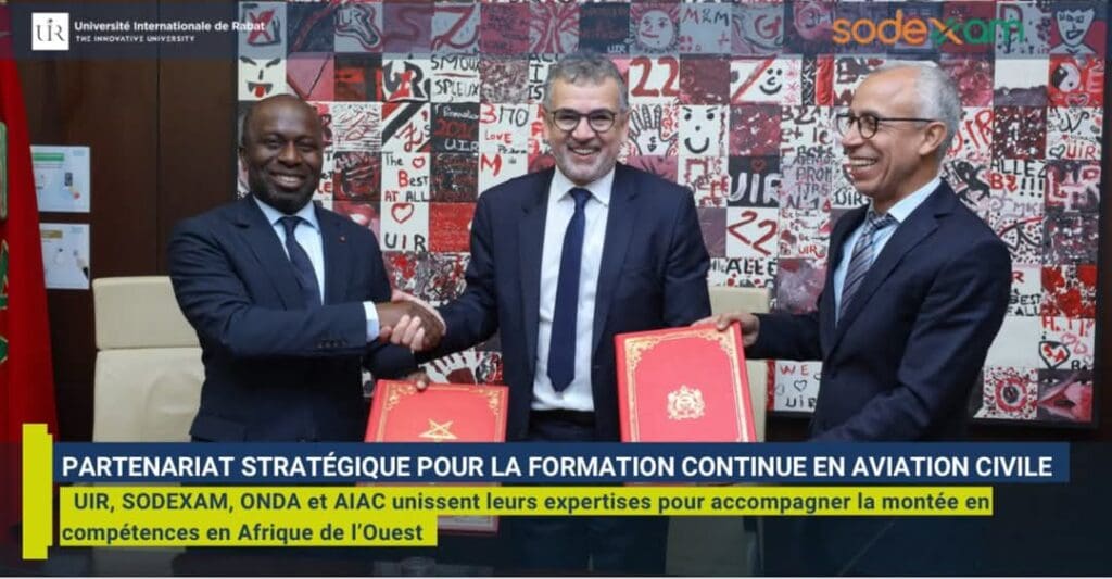 Aviation Civile-Développement des compétences: la SODEXAM signe trois partenariats majeurs
