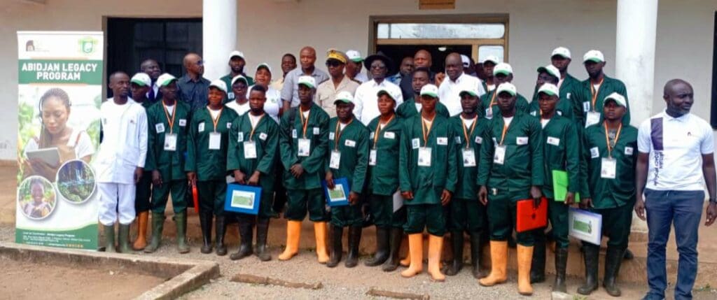 Grand-Lahou: 60 jeunes formés par Abidjan Legacy Program pour nourrir la Côte d’Ivoire autrement