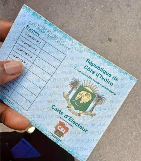 Prolongement de la Distribution des cartes d'électeurs jusqu'au 22 Octobre 2025