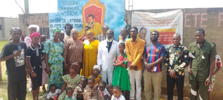 Religion : le Ministère International Maison de la Puissance, l’apôtre Beugré Emmanuel rassure : « Il n’y aura plus de guerre en Côte d’Ivoire »